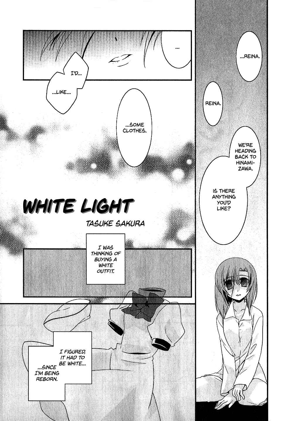Page 1 Chapter 2 Higurashi no Naku Koro ni Shin Kitanshuu