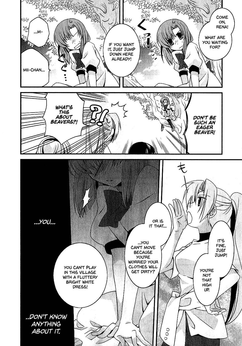 Page 4 Chapter 2 Higurashi no Naku Koro ni Shin Kitanshuu