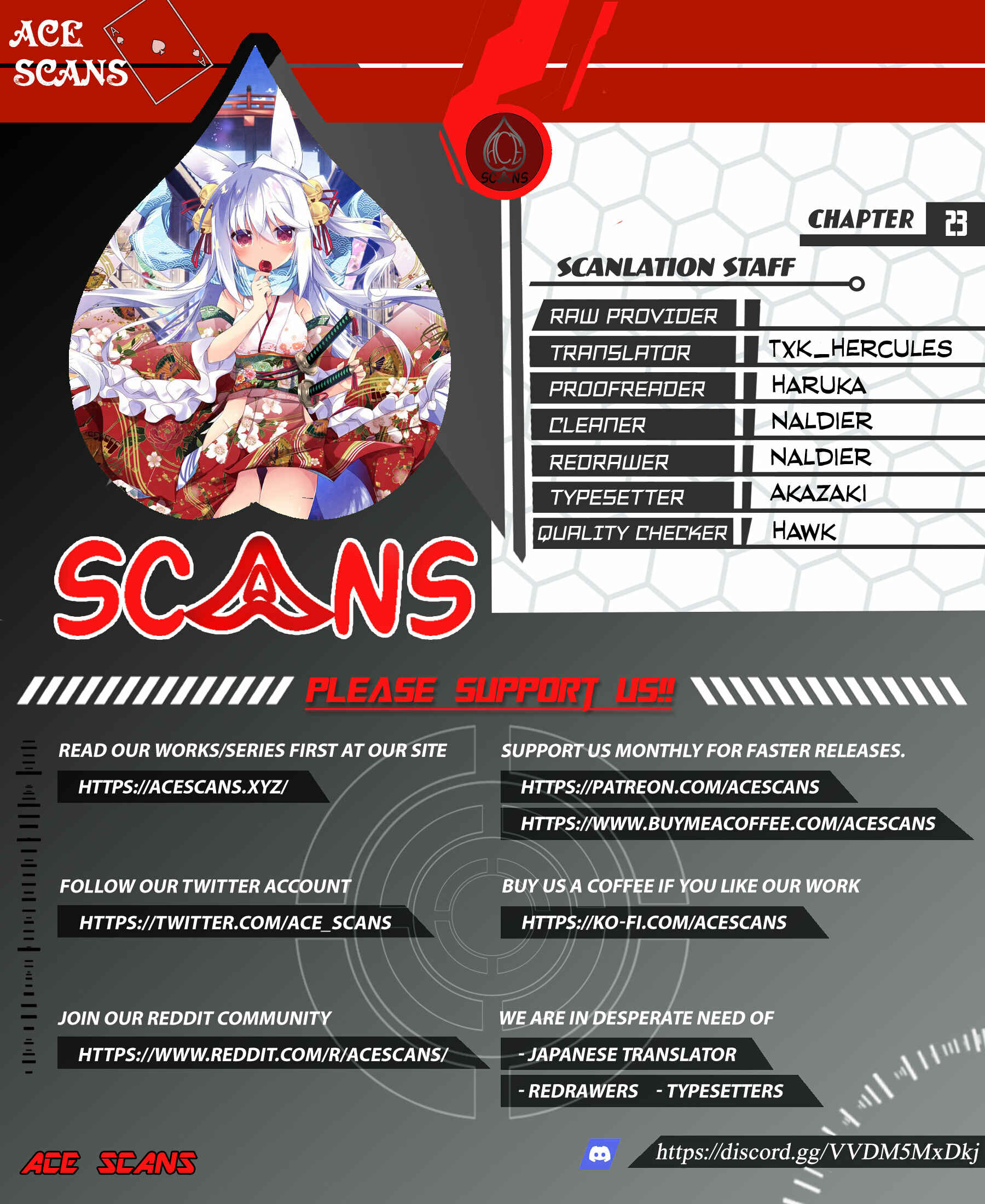 Page 1 Chapter 23 Hakoniwa Oukoku no Craft Master
