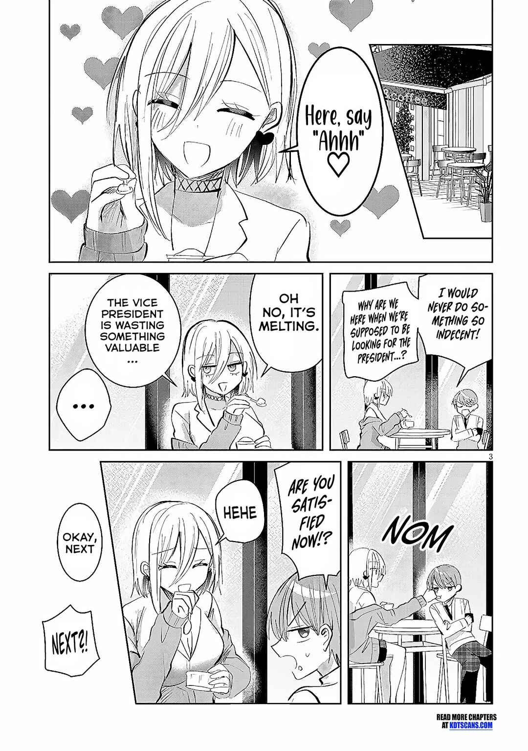 Page 4 Chapter 11 Kotowarenai Kaichou wa Tomoe-kun ni Dake shite Agetai