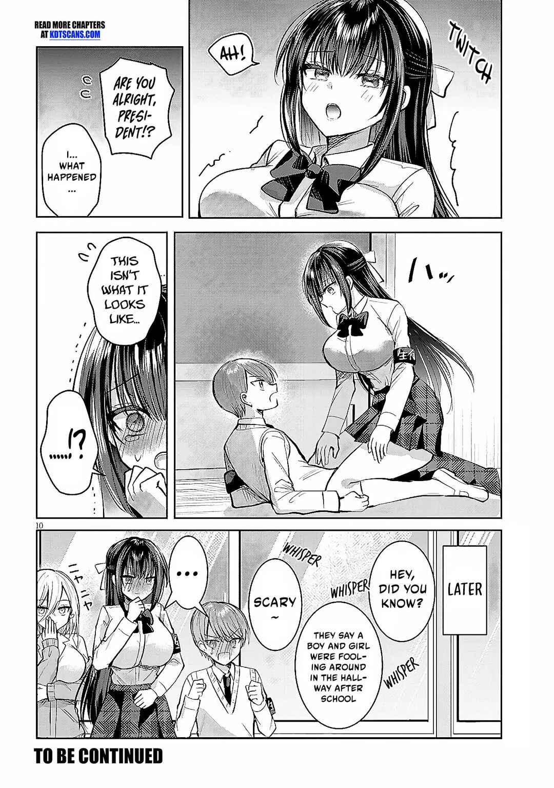 Page 11 Chapter 7 Kotowarenai Kaichou wa Tomoe-kun ni Dake shite Agetai