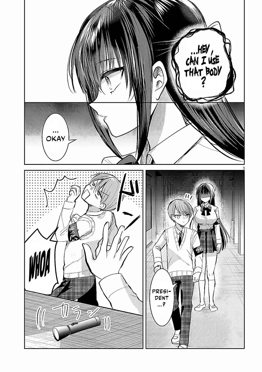 Page 4 Chapter 7 Kotowarenai Kaichou wa Tomoe-kun ni Dake shite Agetai