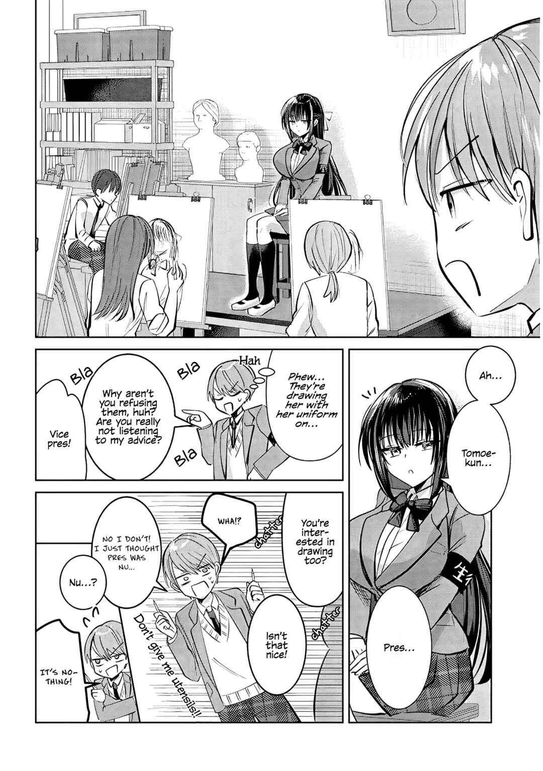 Page 5 Chapter 3 Kotowarenai Kaichou wa Tomoe-kun ni Dake shite Agetai