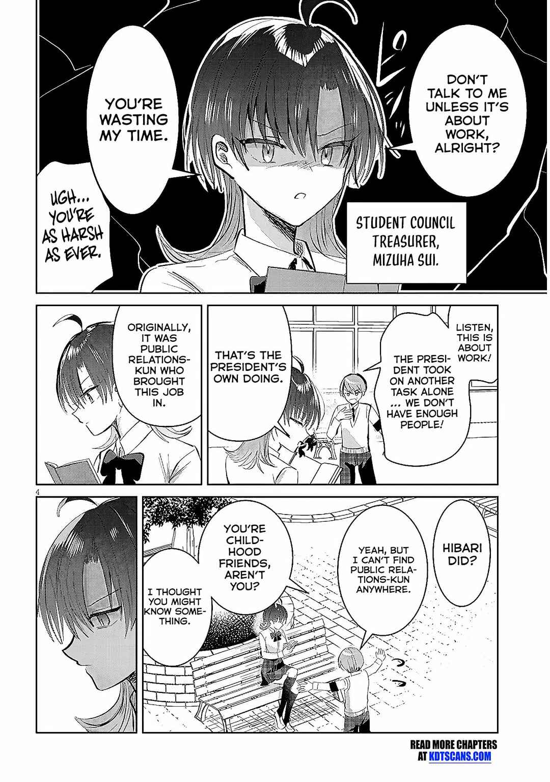Page 5 Chapter 9 Kotowarenai Kaichou wa Tomoe-kun ni Dake shite Agetai