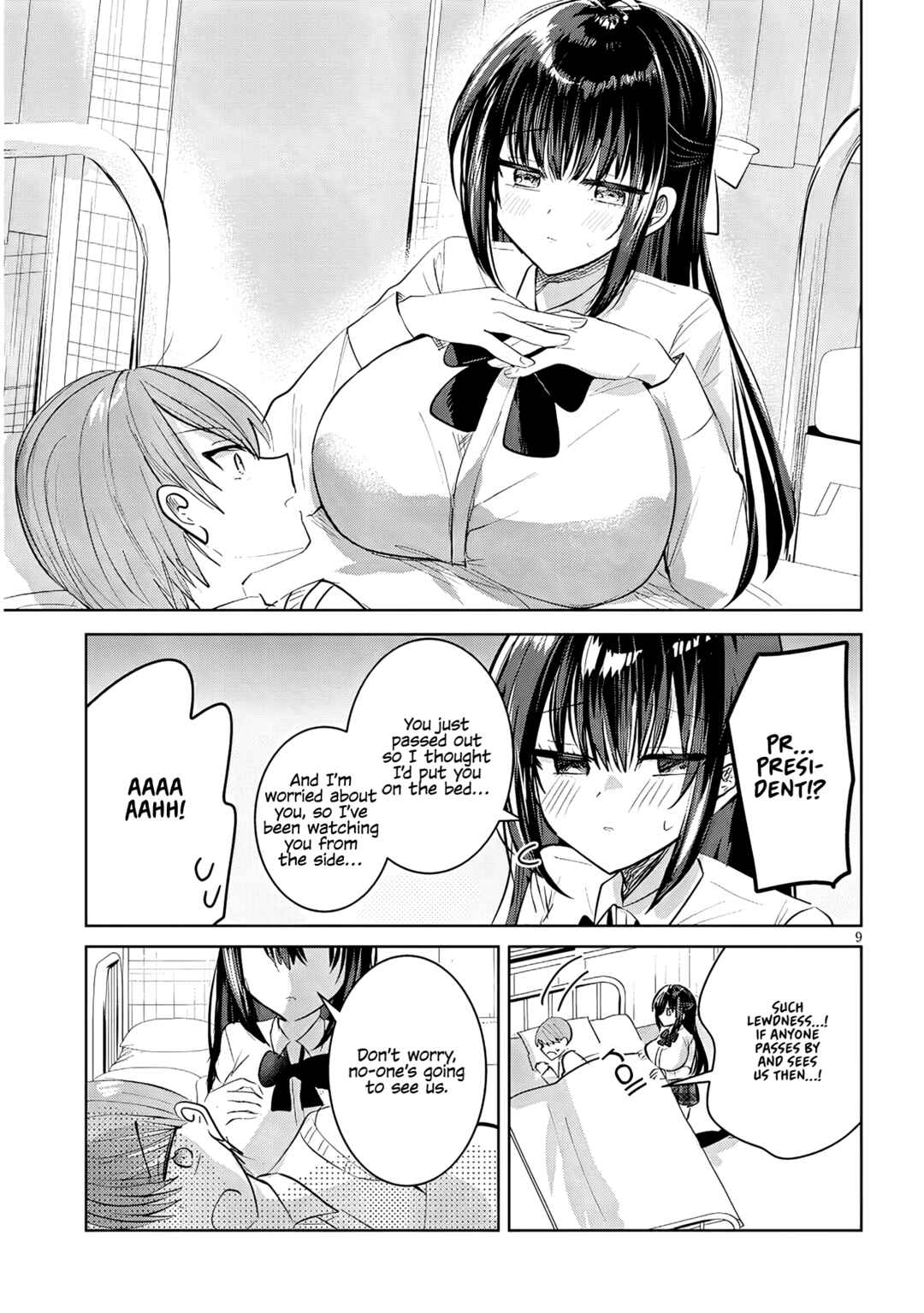 Page 10 Chapter 2 Kotowarenai Kaichou wa Tomoe-kun ni Dake shite Agetai