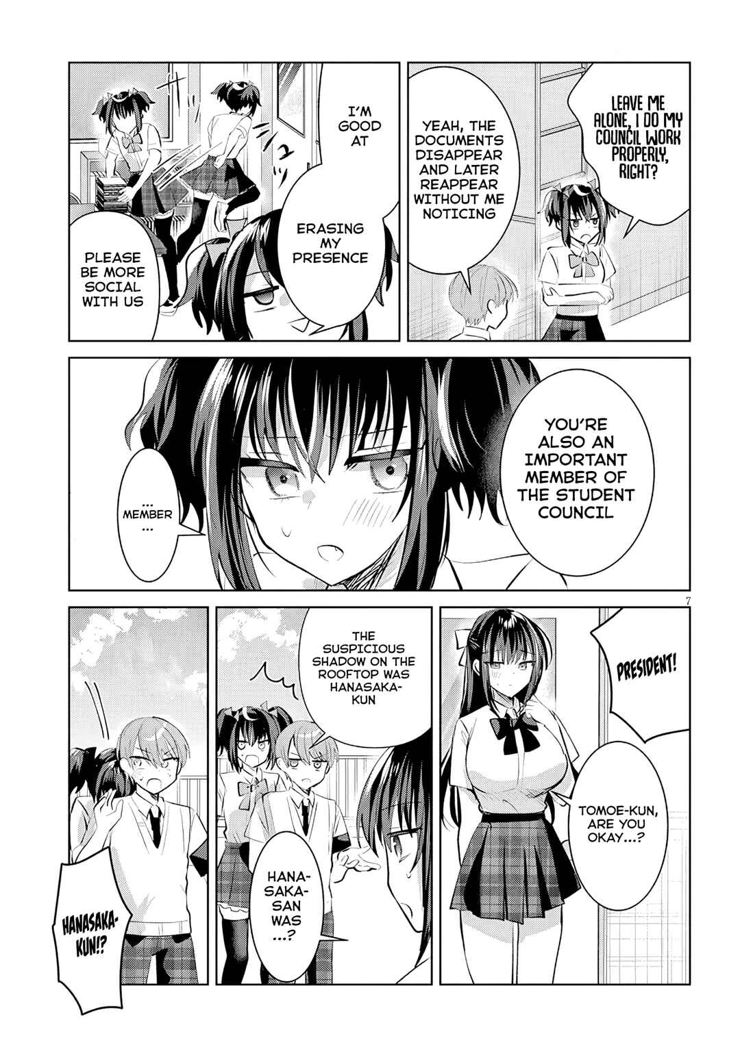 Page 8 Chapter 17 Kotowarenai Kaichou wa Tomoe-kun ni Dake shite Agetai