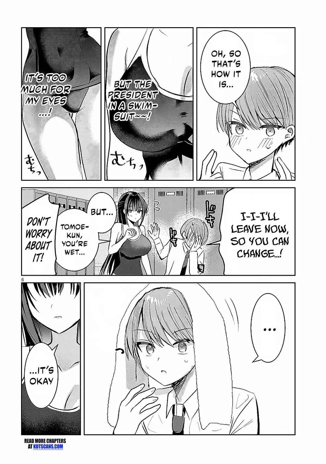 Page 7 Chapter 6 Kotowarenai Kaichou wa Tomoe-kun ni Dake shite Agetai
