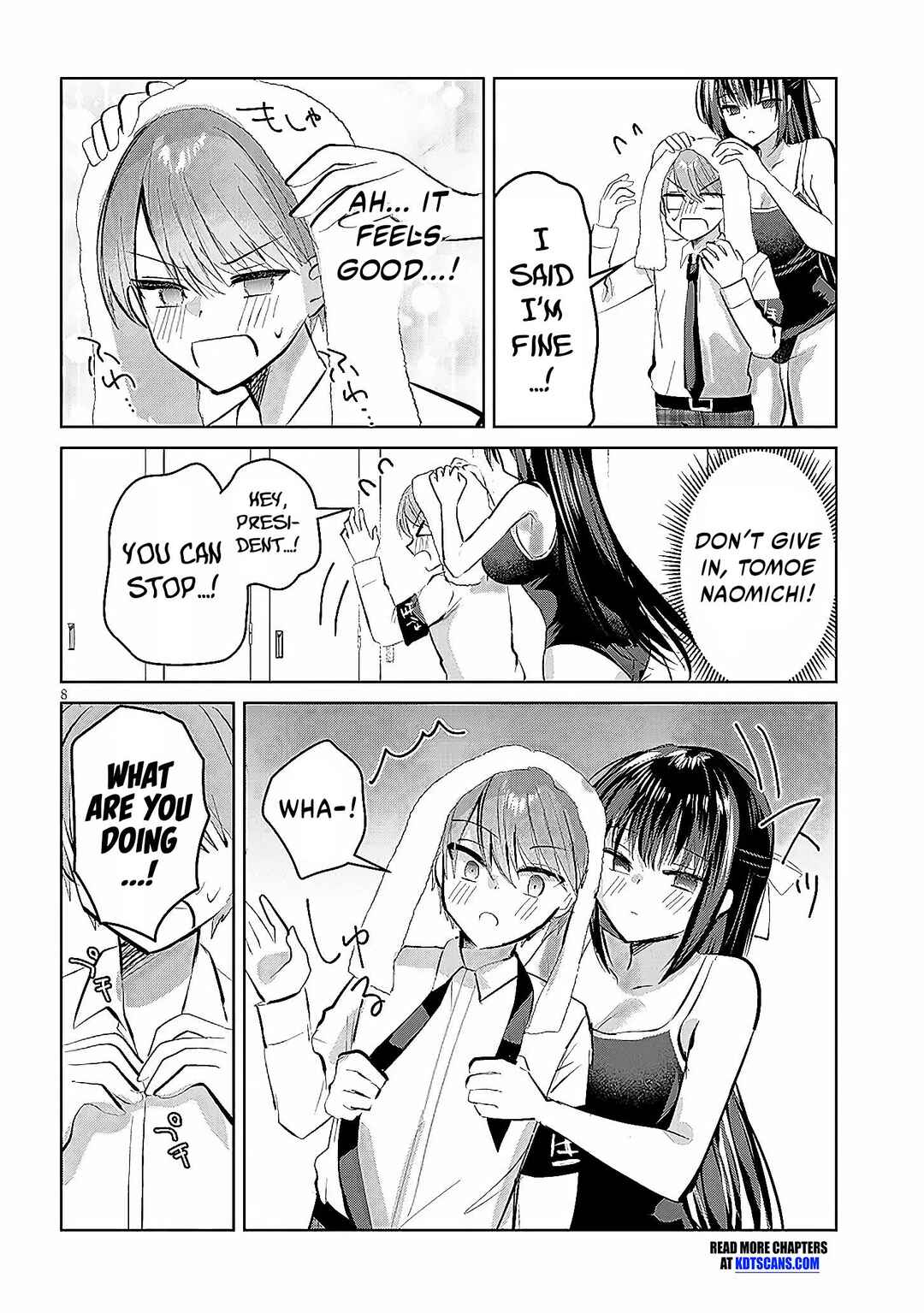 Page 9 Chapter 6 Kotowarenai Kaichou wa Tomoe-kun ni Dake shite Agetai