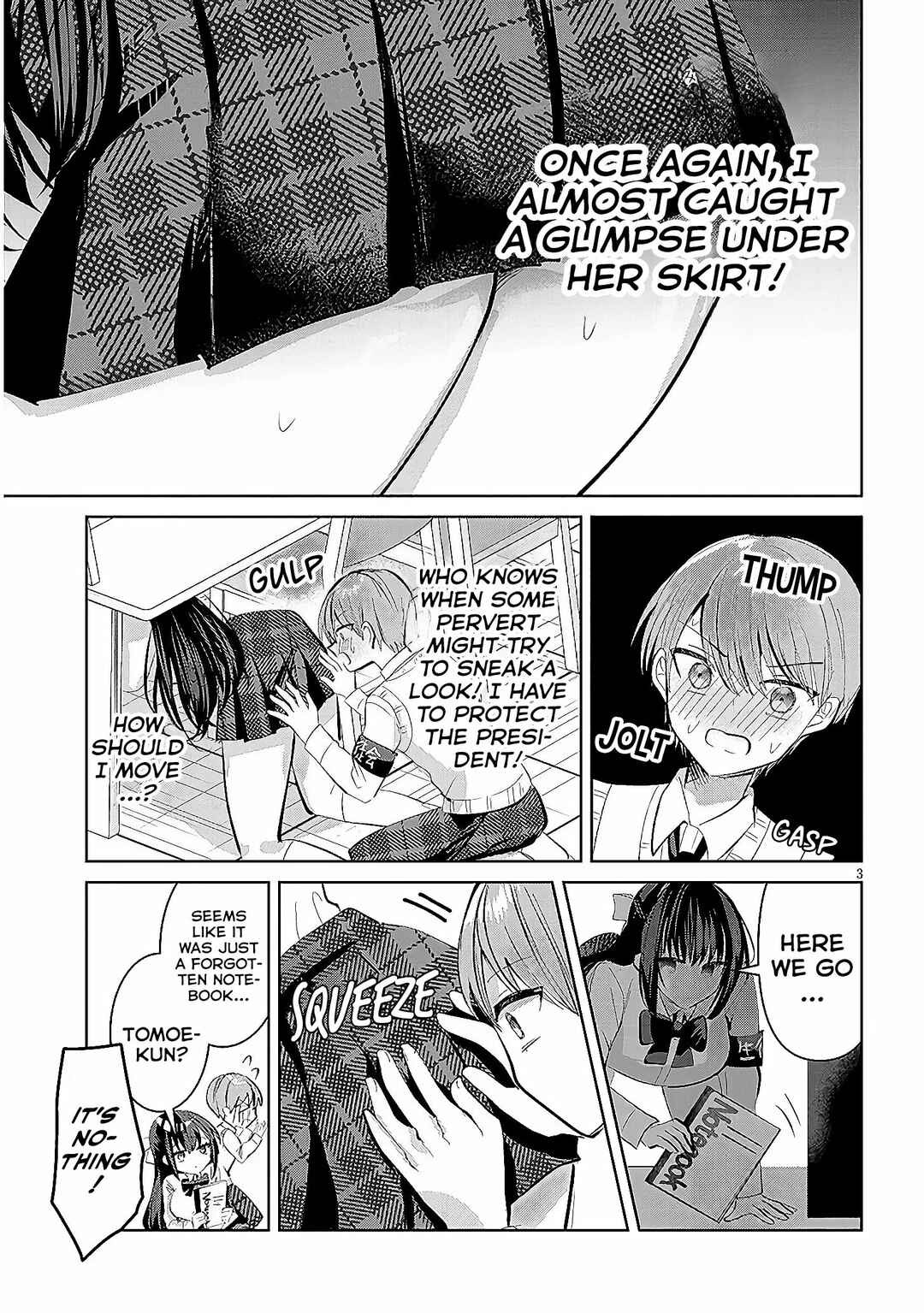 Page 4 Chapter 10 Kotowarenai Kaichou wa Tomoe-kun ni Dake shite Agetai