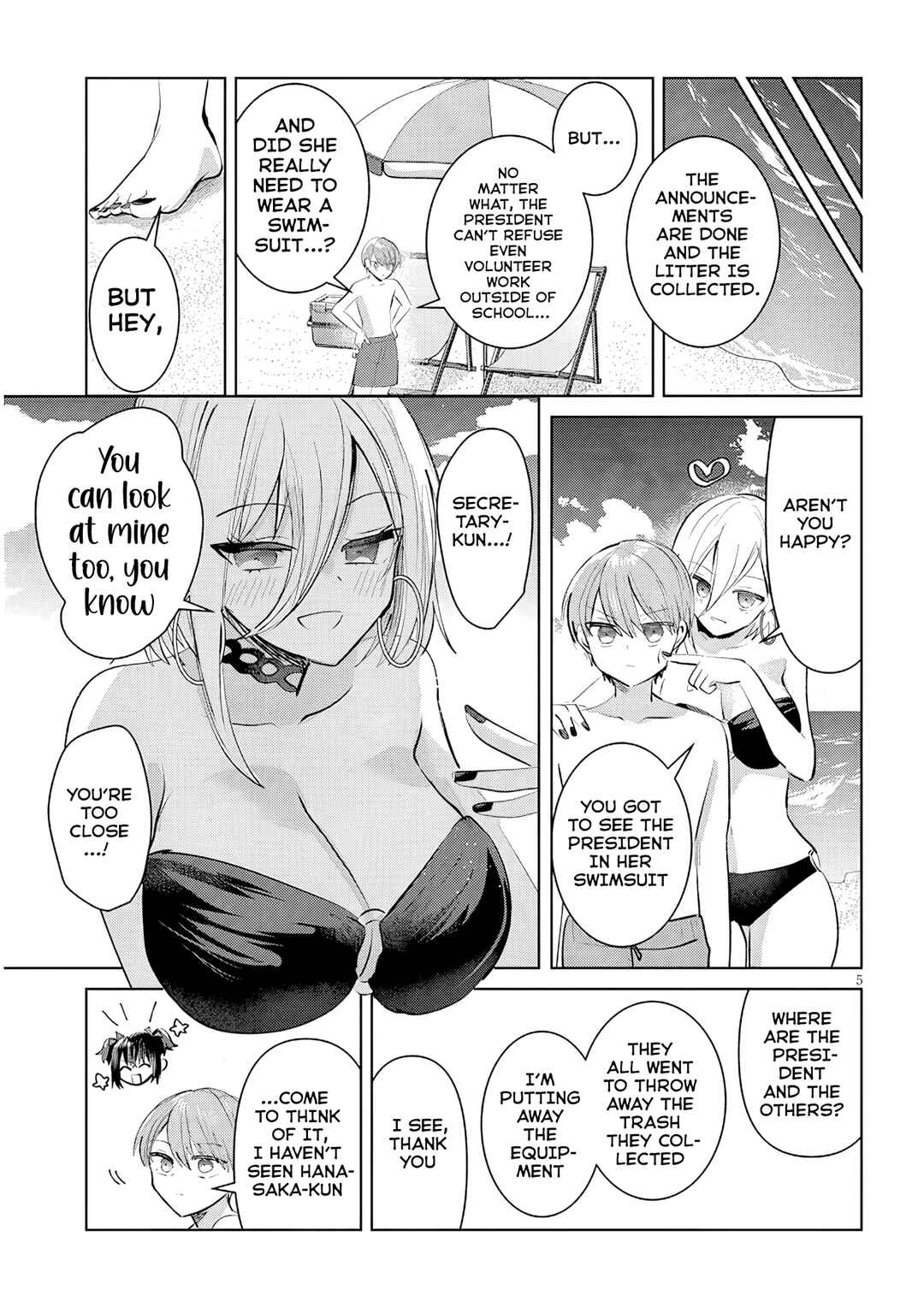 Page 6 Chapter 19 Kotowarenai Kaichou wa Tomoe-kun ni Dake shite Agetai