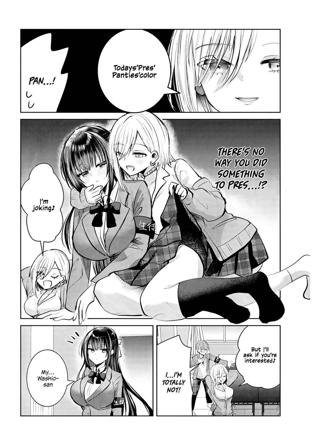 Page 5 Chapter 4 Kotowarenai Kaichou wa Tomoe-kun ni Dake shite Agetai