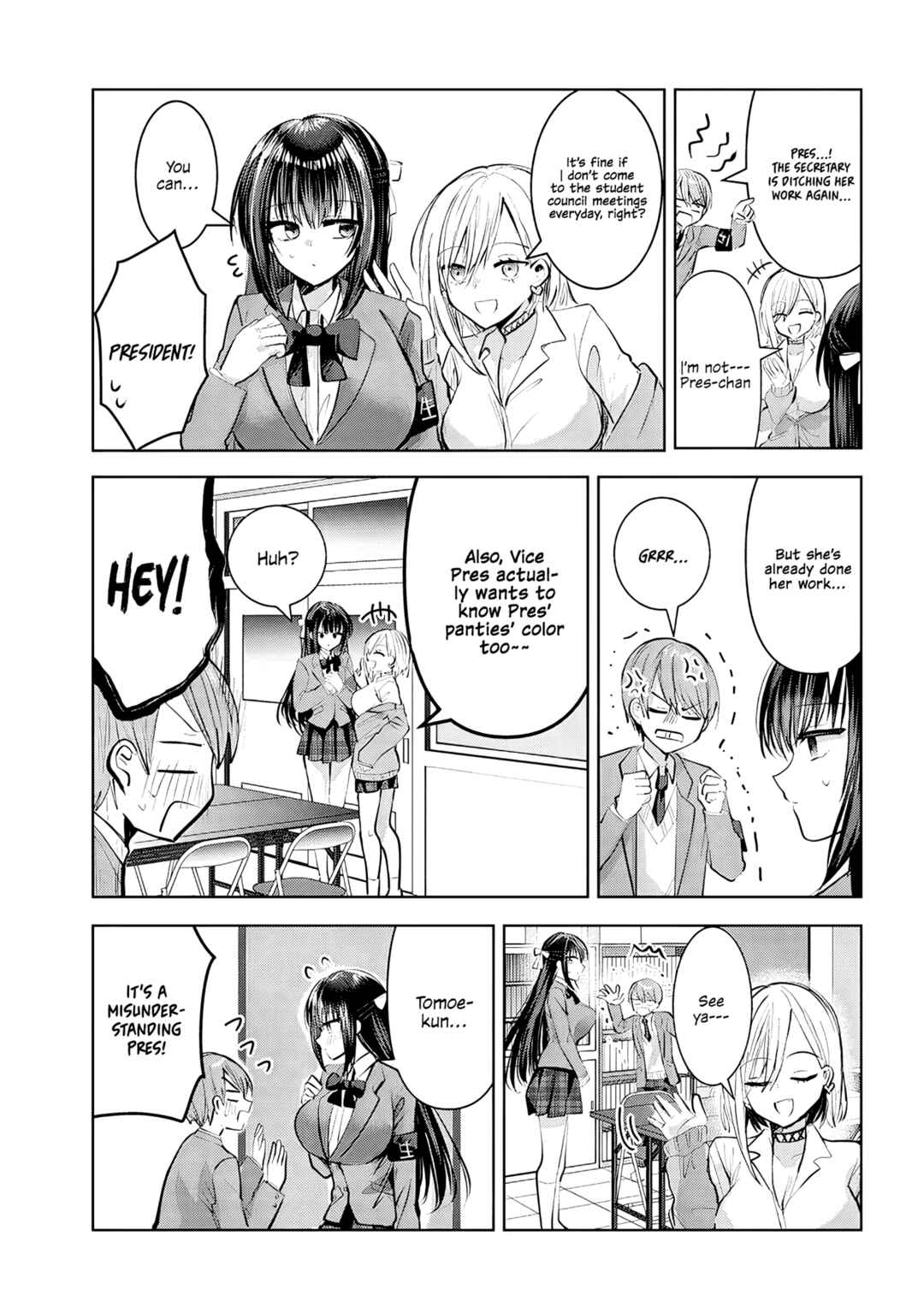 Page 6 Chapter 4 Kotowarenai Kaichou wa Tomoe-kun ni Dake shite Agetai