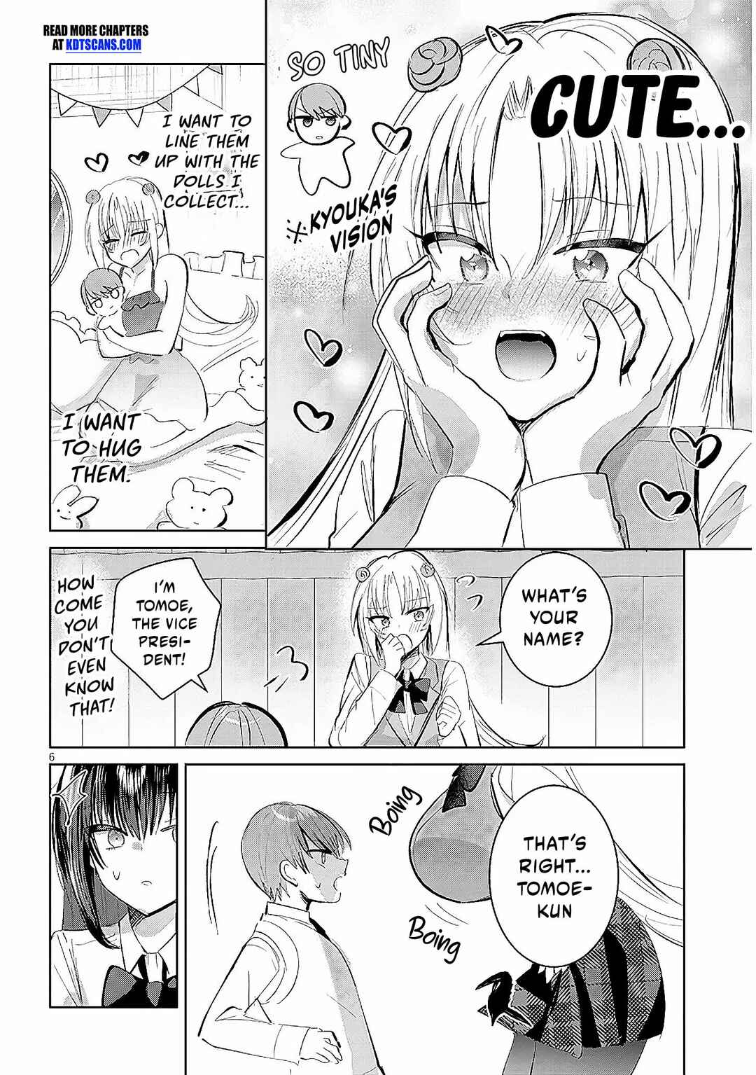 Page 7 Chapter 8 Kotowarenai Kaichou wa Tomoe-kun ni Dake shite Agetai