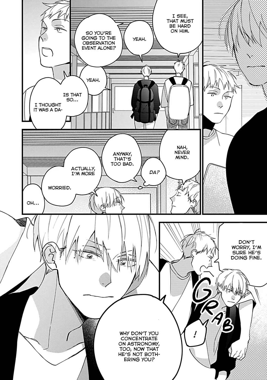 Page 15 Chapter 3 Boku-tachi wa Mada Aoku: Daigaku Nyuugaku-hen