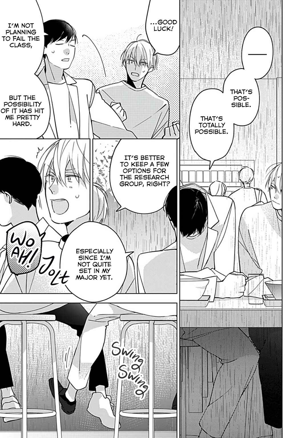 Page 8 Chapter 3 Boku-tachi wa Mada Aoku: Daigaku Nyuugaku-hen