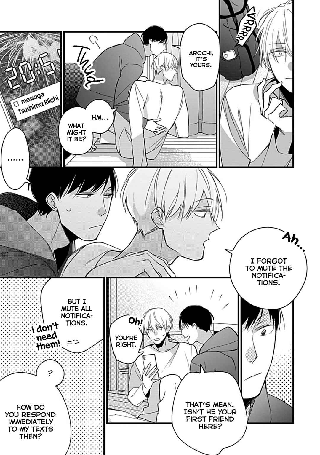 Page 8 Chapter 2 Boku-tachi wa Mada Aoku: Daigaku Nyuugaku-hen