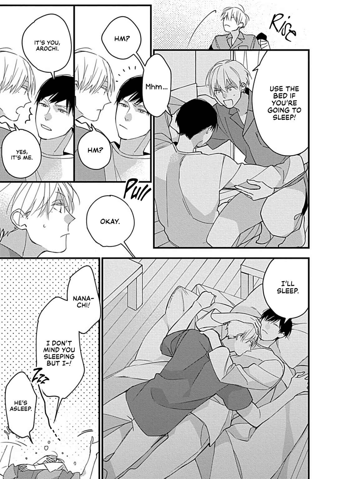 Page 12 Chapter 4 Boku-tachi wa Mada Aoku: Daigaku Nyuugaku-hen