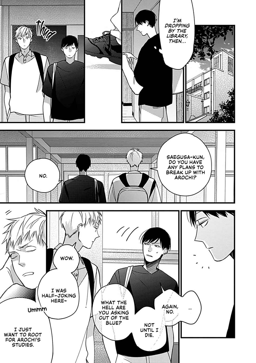 Page 10 Chapter 5 Boku-tachi wa Mada Aoku: Daigaku Nyuugaku-hen