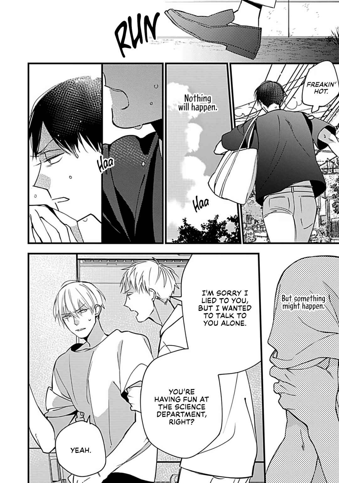 Page 19 Chapter 5 Boku-tachi wa Mada Aoku: Daigaku Nyuugaku-hen