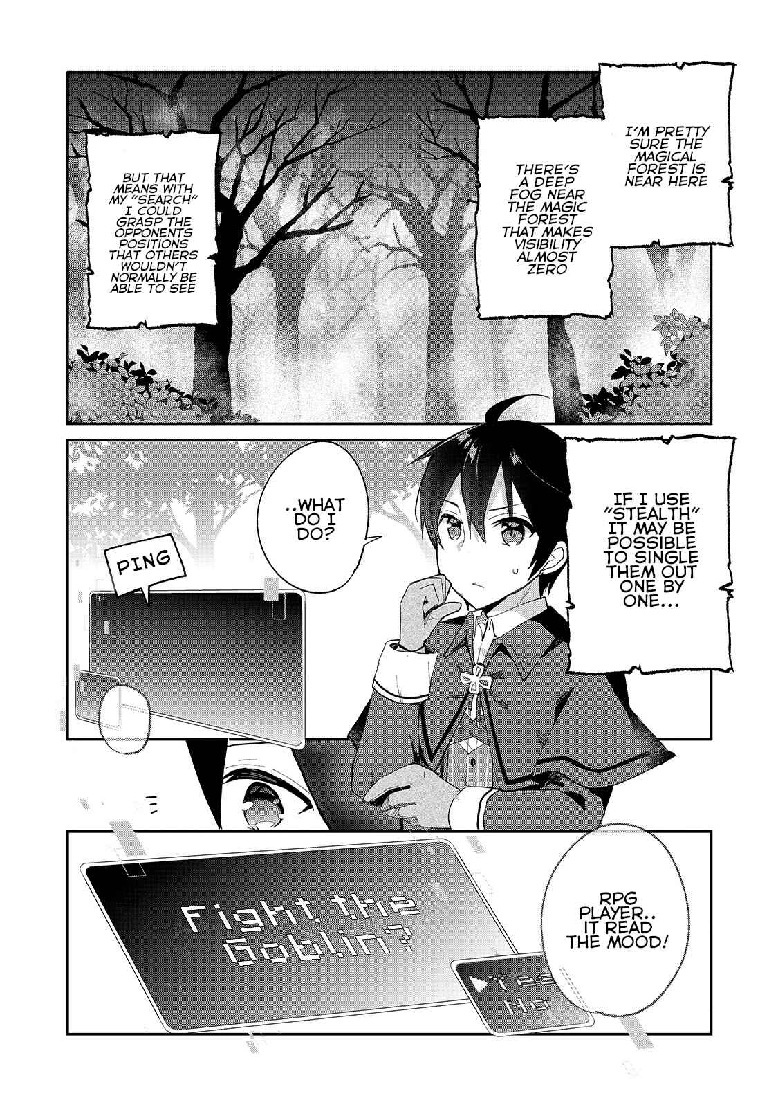 Page 20 Chapter 4 Shinja Zero no Megami-sama to Hajimeru Isekai Kouryaku - Classmate Saijaku no Mahou Tsukai