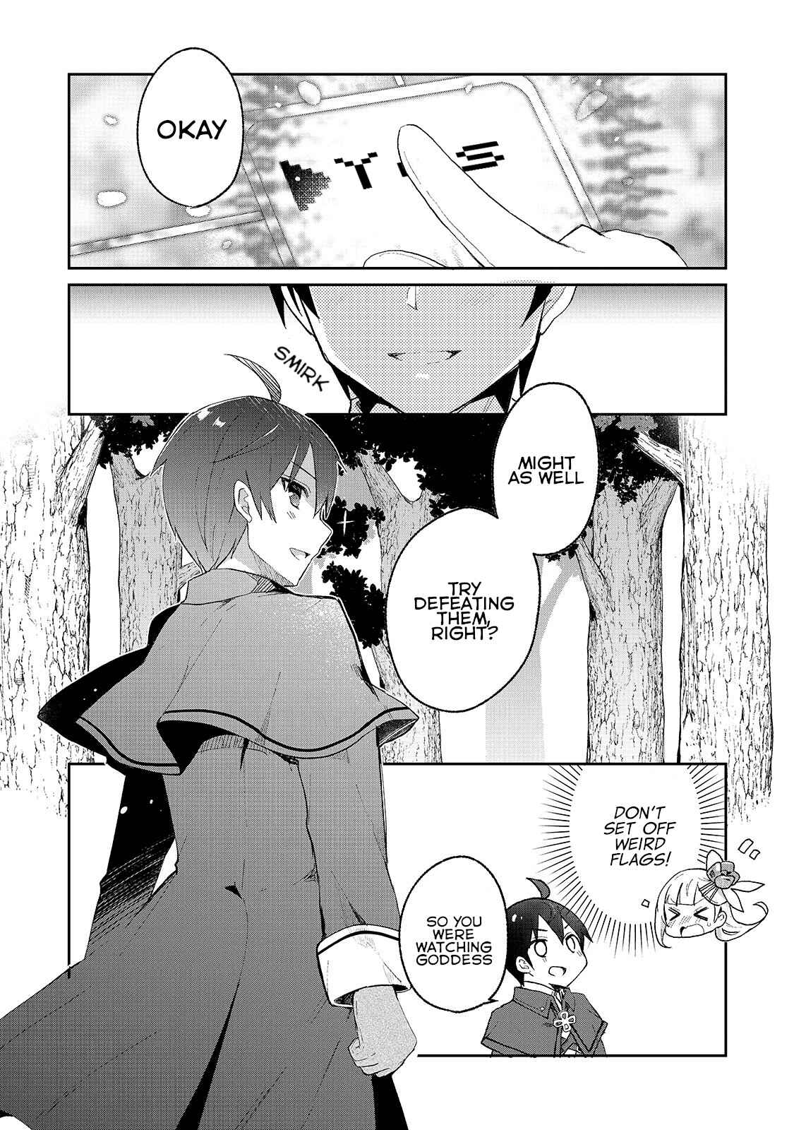 Page 21 Chapter 4 Shinja Zero no Megami-sama to Hajimeru Isekai Kouryaku - Classmate Saijaku no Mahou Tsukai