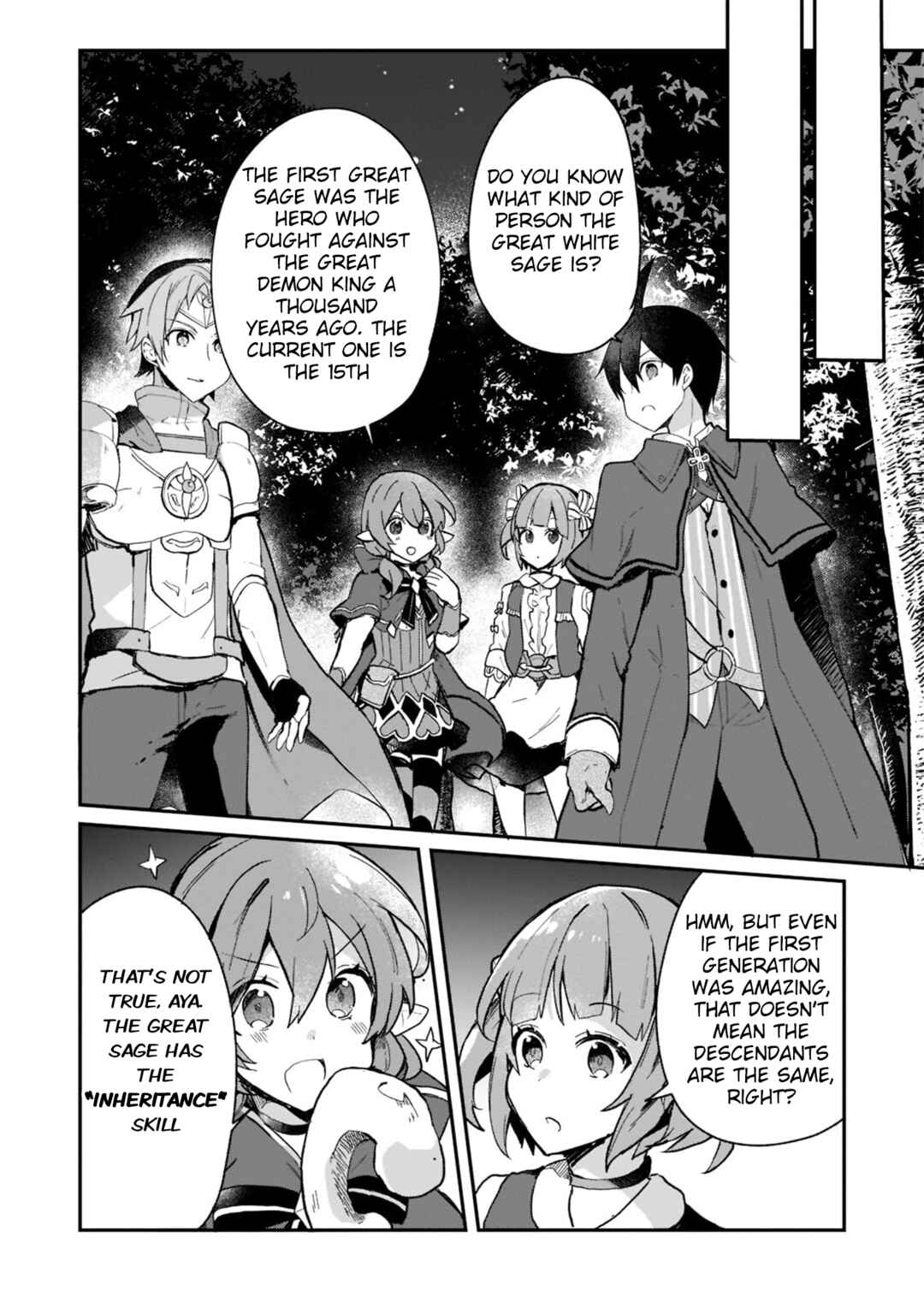 Page 22 Chapter 24 Shinja Zero no Megami-sama to Hajimeru Isekai Kouryaku - Classmate Saijaku no Mahou Tsukai