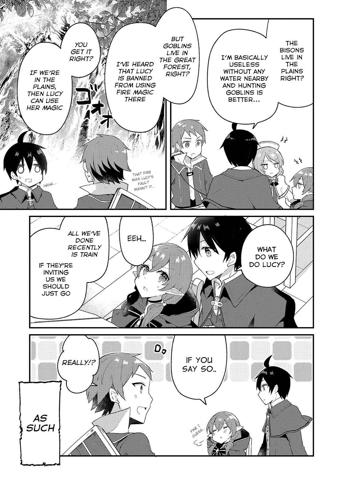 Page 3 Chapter 8 Shinja Zero no Megami-sama to Hajimeru Isekai Kouryaku - Classmate Saijaku no Mahou Tsukai