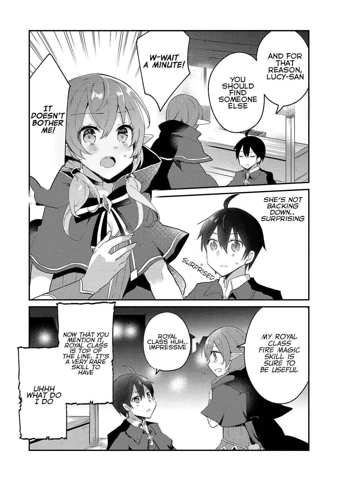 Page 27 Chapter 6 Shinja Zero no Megami-sama to Hajimeru Isekai Kouryaku - Classmate Saijaku no Mahou Tsukai