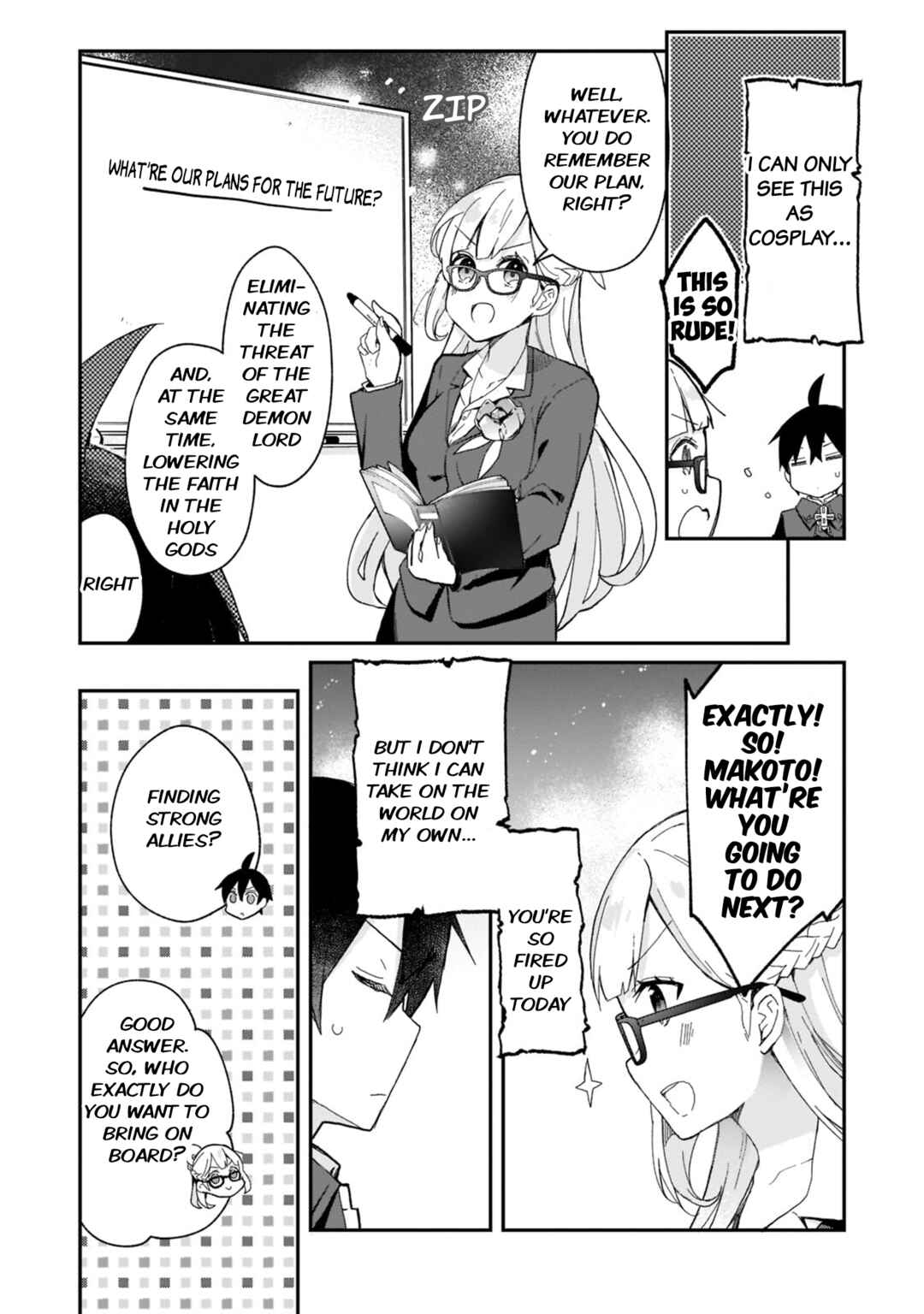 Page 15 Chapter 27 Shinja Zero no Megami-sama to Hajimeru Isekai Kouryaku - Classmate Saijaku no Mahou Tsukai