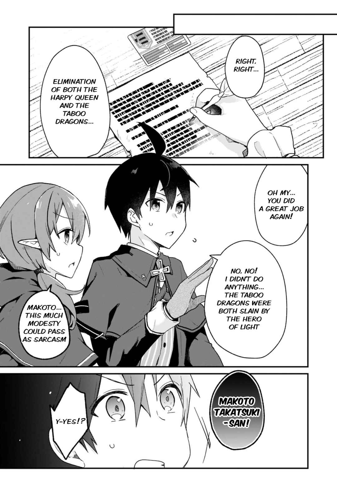 Page 7 Chapter 27 Shinja Zero no Megami-sama to Hajimeru Isekai Kouryaku - Classmate Saijaku no Mahou Tsukai