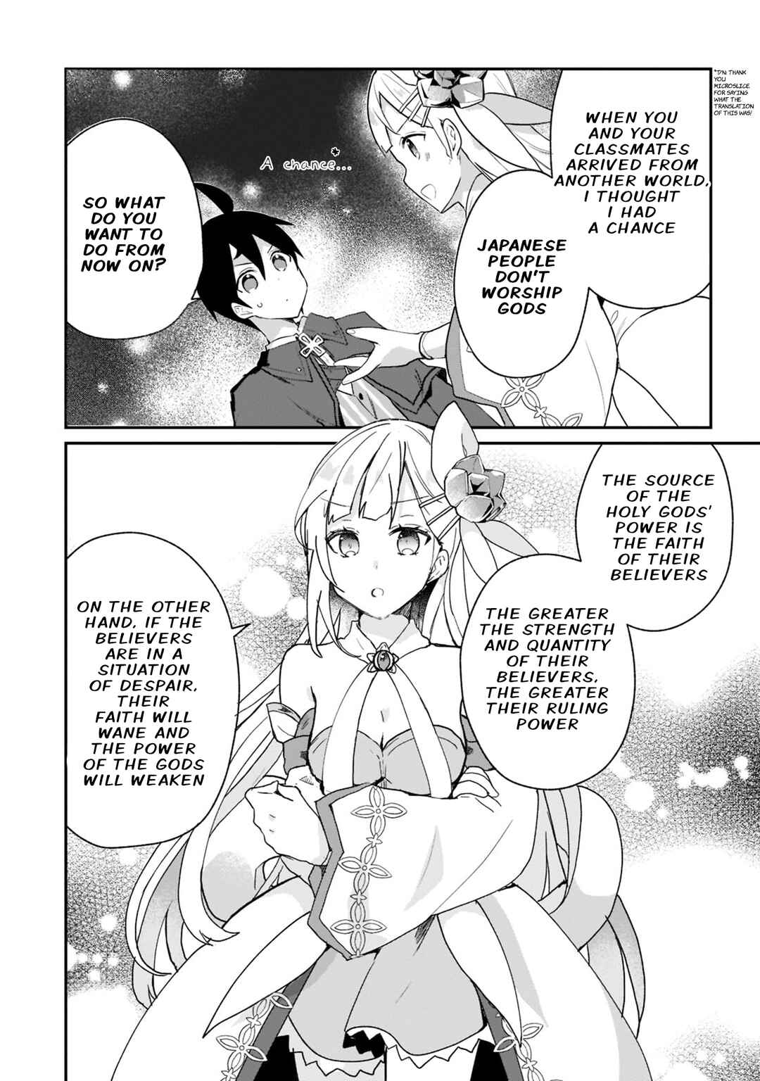 Page 14 Chapter 26 Shinja Zero no Megami-sama to Hajimeru Isekai Kouryaku - Classmate Saijaku no Mahou Tsukai