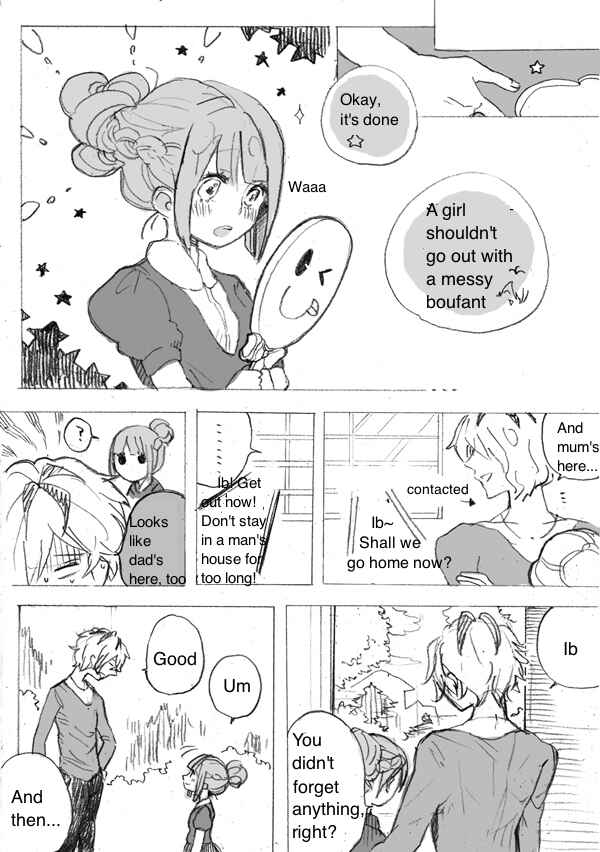 Page 10 Chapter Unknown_e5d8 Ib - Kimi ga Asobi ni Kite Imasu (Doujinshi)