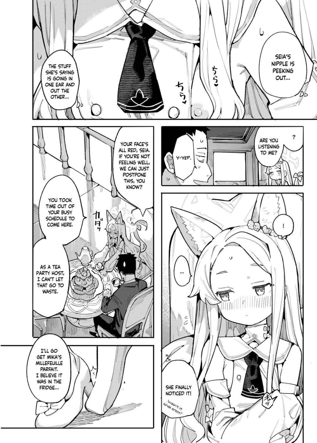 Page 3 Chapter Unknown_6728 Blue Archive - Mesu Kitsune wa Ecchi na Mirai o Mite shimatta (Doujinshi)