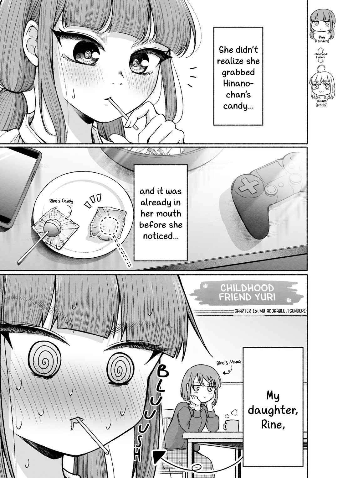 Page 1 Chapter 15 Rine🐈‍⬛ to Hinano🐕