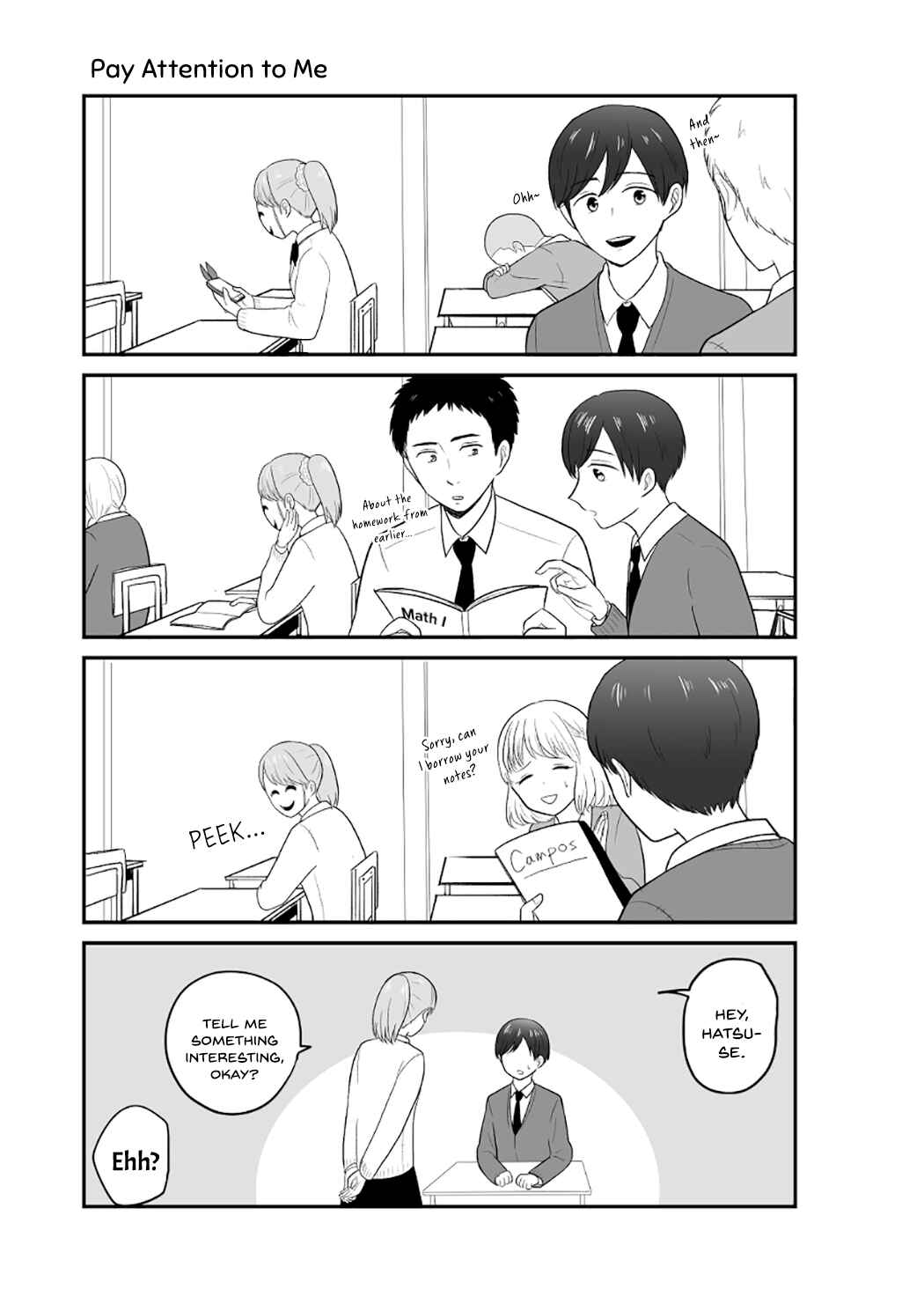 Page 1 Chapter 2 Kamen no Kanojo