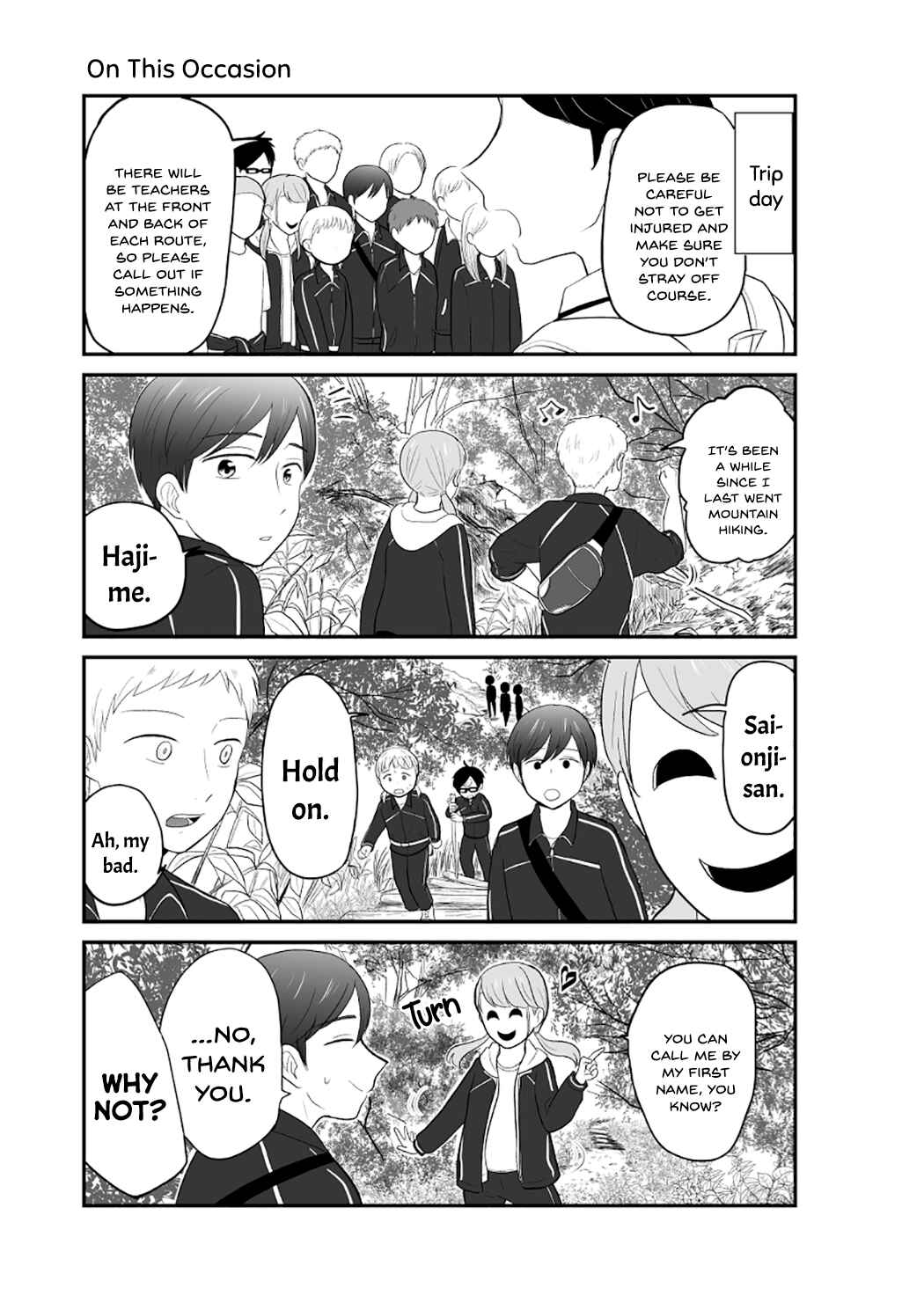 Page 1 Chapter 3 Kamen no Kanojo