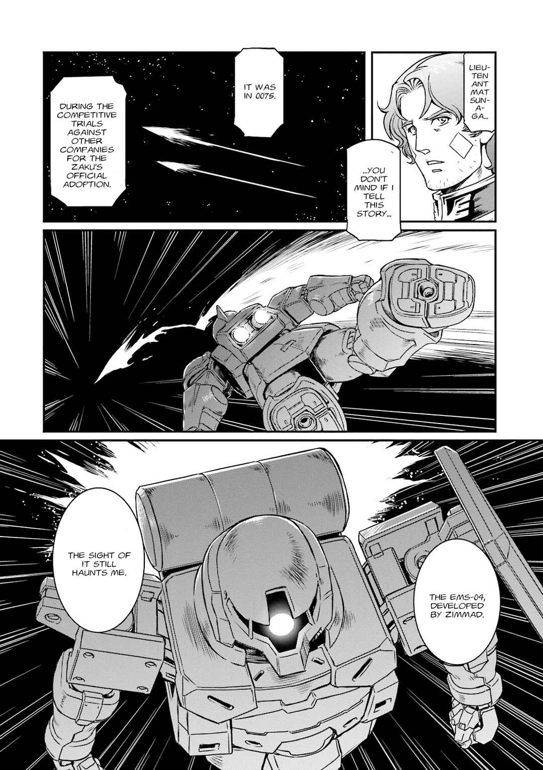 Page 15 Chapter 15 Mobile Suit Gundam MSV-R Legend of the Universal Century Heroes: The Fabulous Shin Matsunaga