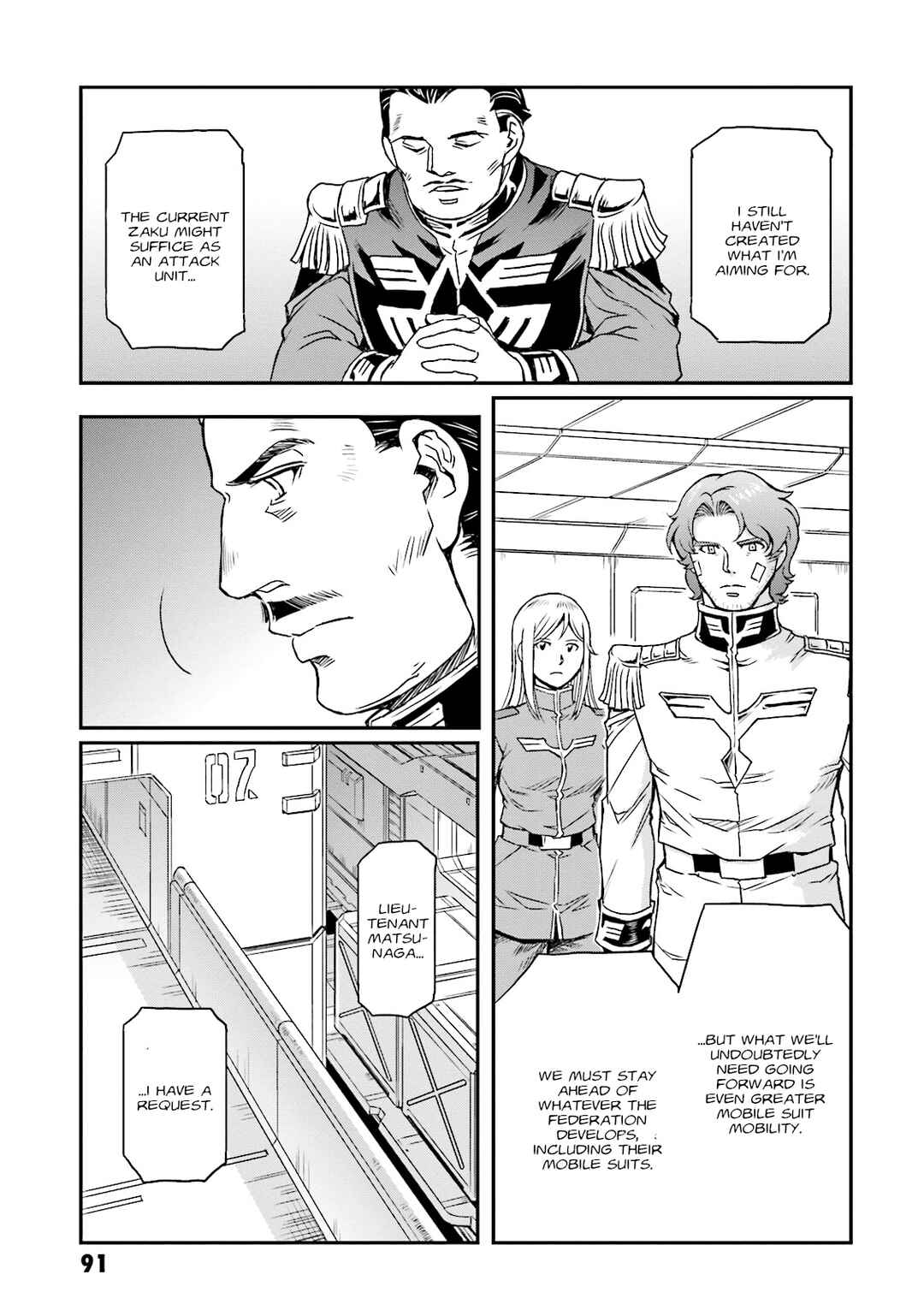 Page 22 Chapter 15 Mobile Suit Gundam MSV-R Legend of the Universal Century Heroes: The Fabulous Shin Matsunaga