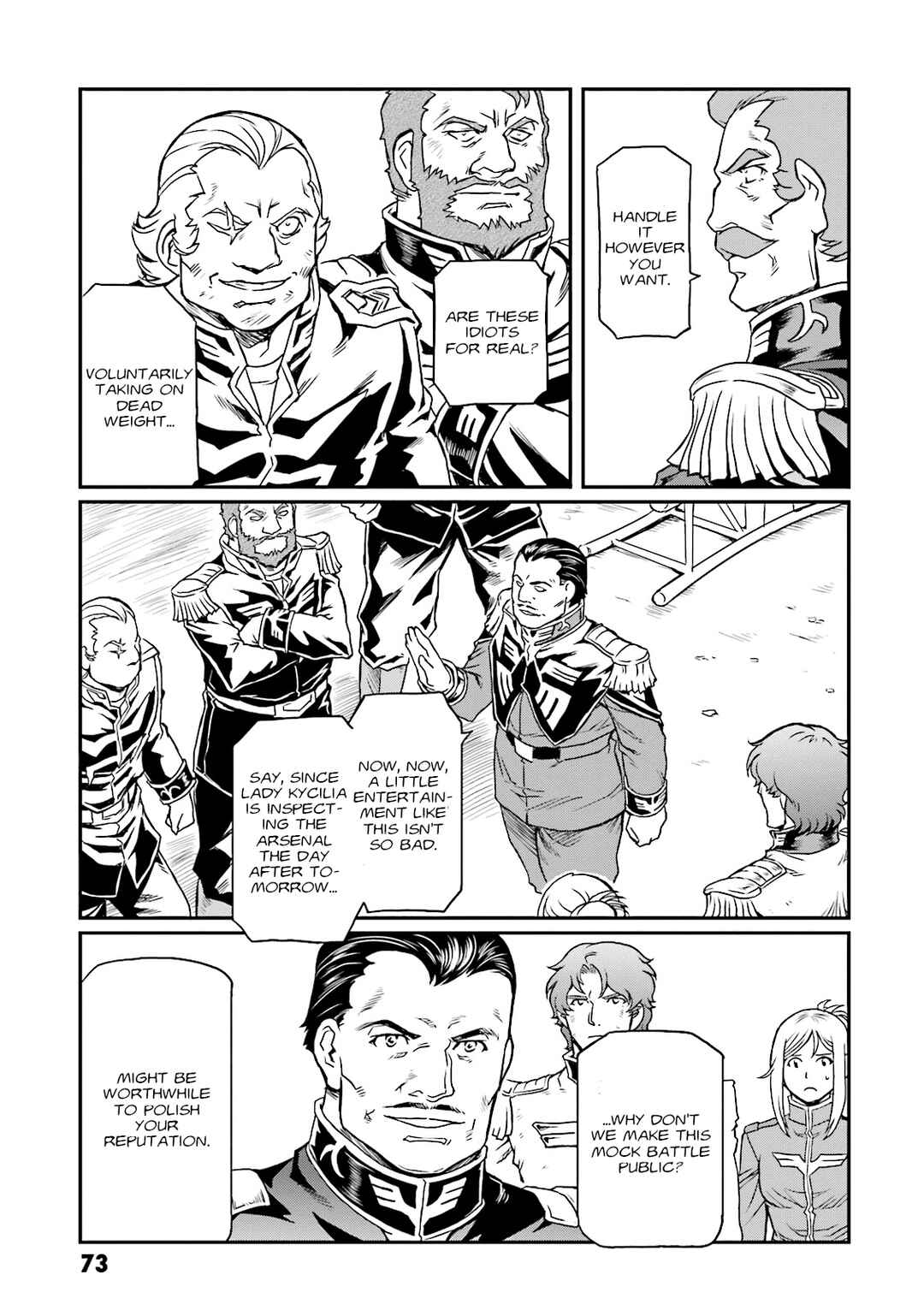 Page 4 Chapter 15 Mobile Suit Gundam MSV-R Legend of the Universal Century Heroes: The Fabulous Shin Matsunaga