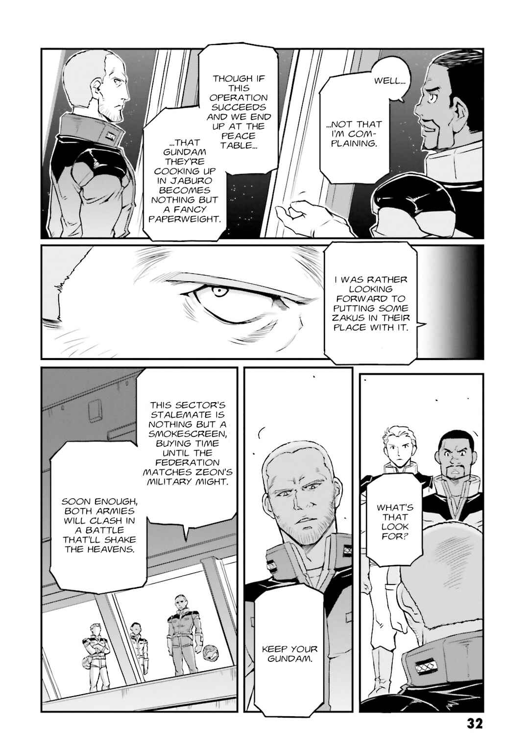 Page 31 Chapter 29 Mobile Suit Gundam MSV-R Legend of the Universal Century Heroes: The Fabulous Shin Matsunaga