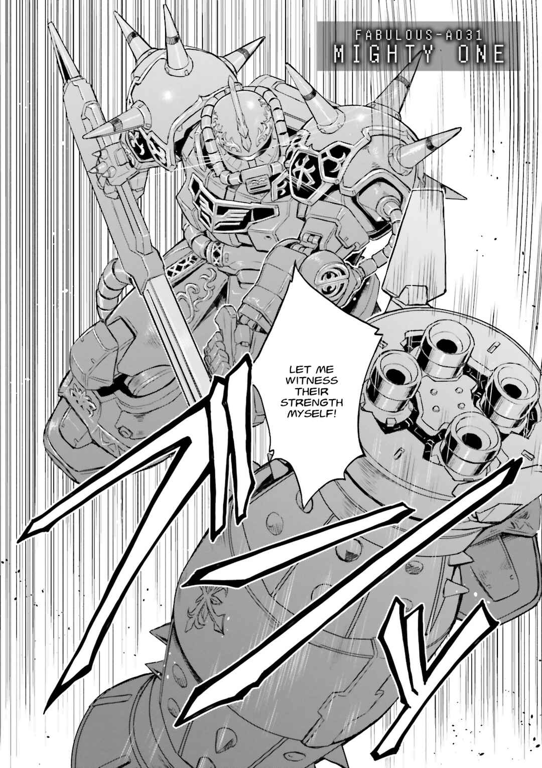Page 3 Chapter 31 Mobile Suit Gundam MSV-R Legend of the Universal Century Heroes: The Fabulous Shin Matsunaga