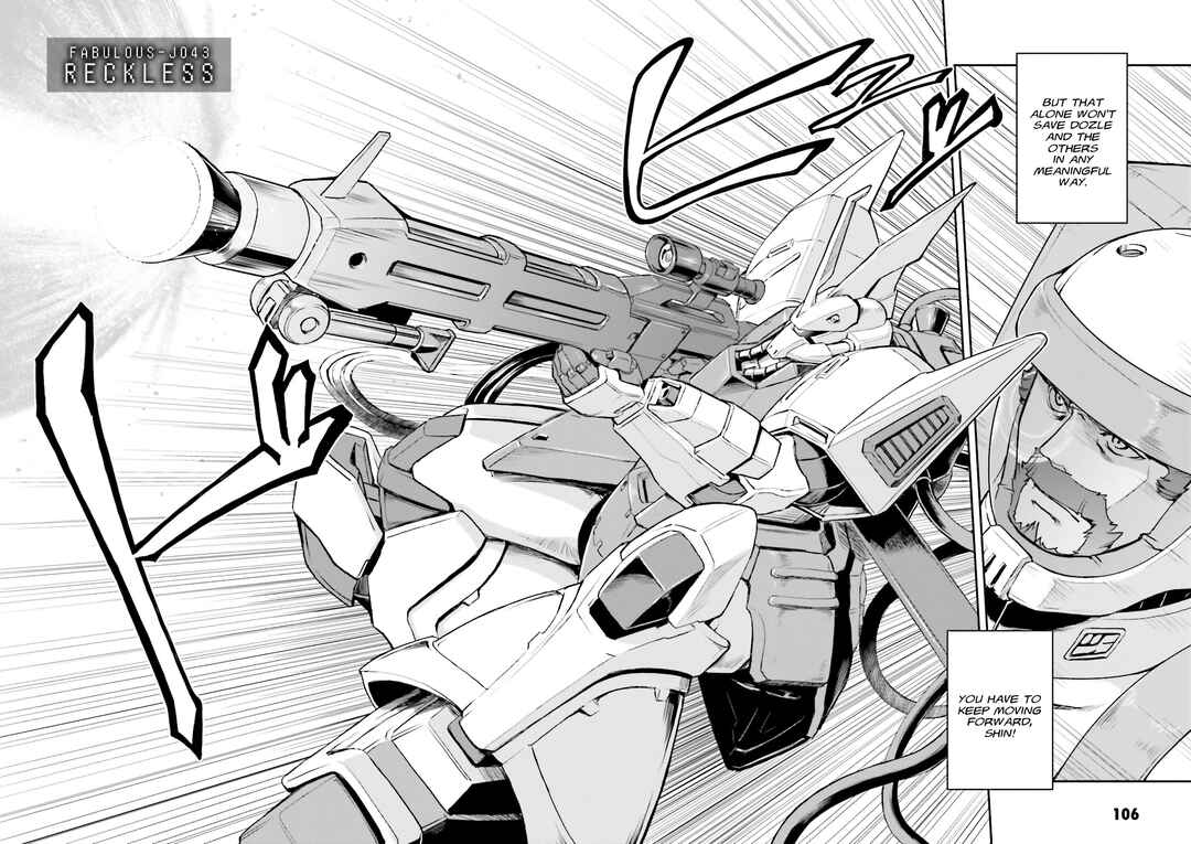 Page 4 Chapter 43 Mobile Suit Gundam MSV-R Legend of the Universal Century Heroes: The Fabulous Shin Matsunaga