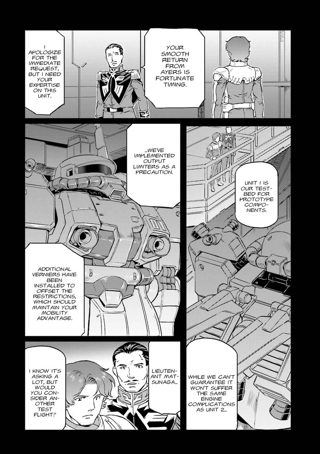 Page 3 Chapter 19 Mobile Suit Gundam MSV-R Legend of the Universal Century Heroes: The Fabulous Shin Matsunaga