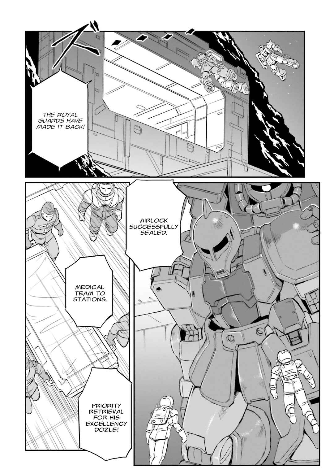 Page 6 Chapter 36 Mobile Suit Gundam MSV-R Legend of the Universal Century Heroes: The Fabulous Shin Matsunaga