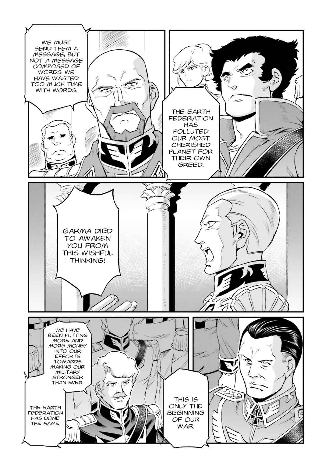 Page 4 Chapter 37 Mobile Suit Gundam MSV-R Legend of the Universal Century Heroes: The Fabulous Shin Matsunaga
