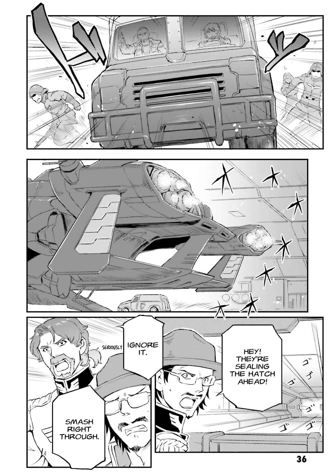 Page 35 Chapter 46 Mobile Suit Gundam MSV-R Legend of the Universal Century Heroes: The Fabulous Shin Matsunaga