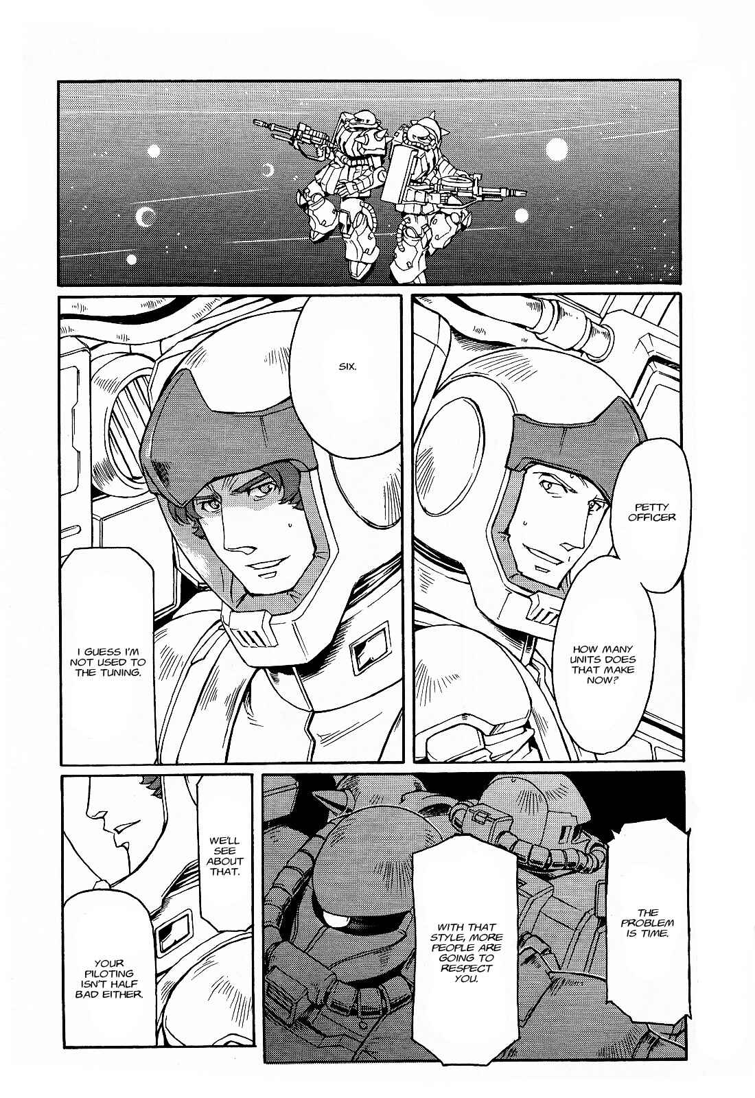 Page 10 Chapter 5 Mobile Suit Gundam MSV-R Legend of the Universal Century Heroes: The Fabulous Shin Matsunaga
