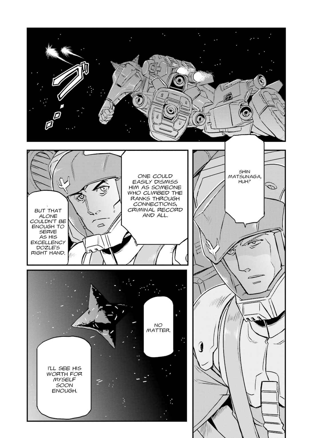 Page 10 Chapter 27 Mobile Suit Gundam MSV-R Legend of the Universal Century Heroes: The Fabulous Shin Matsunaga
