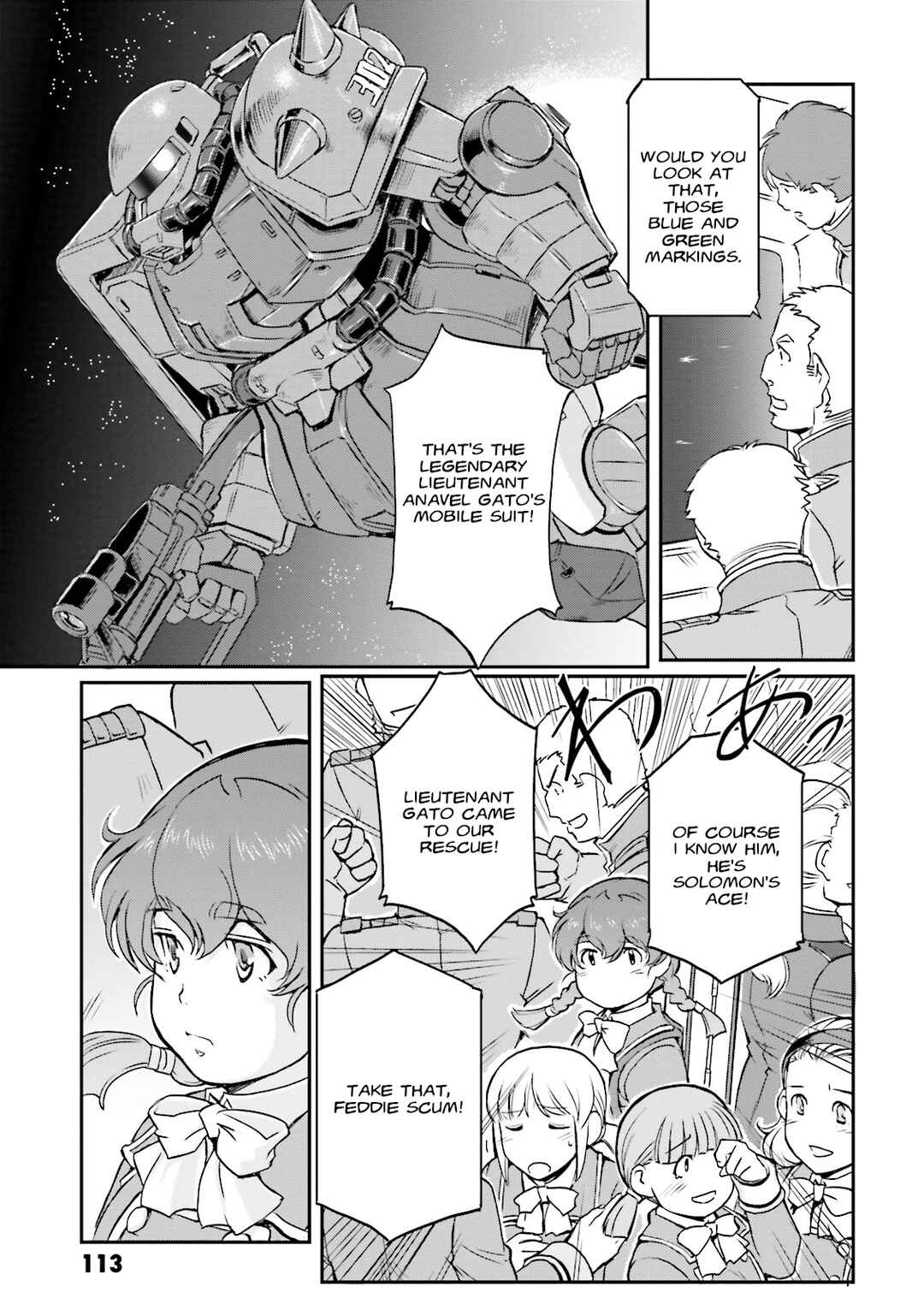 Page 8 Chapter 27 Mobile Suit Gundam MSV-R Legend of the Universal Century Heroes: The Fabulous Shin Matsunaga
