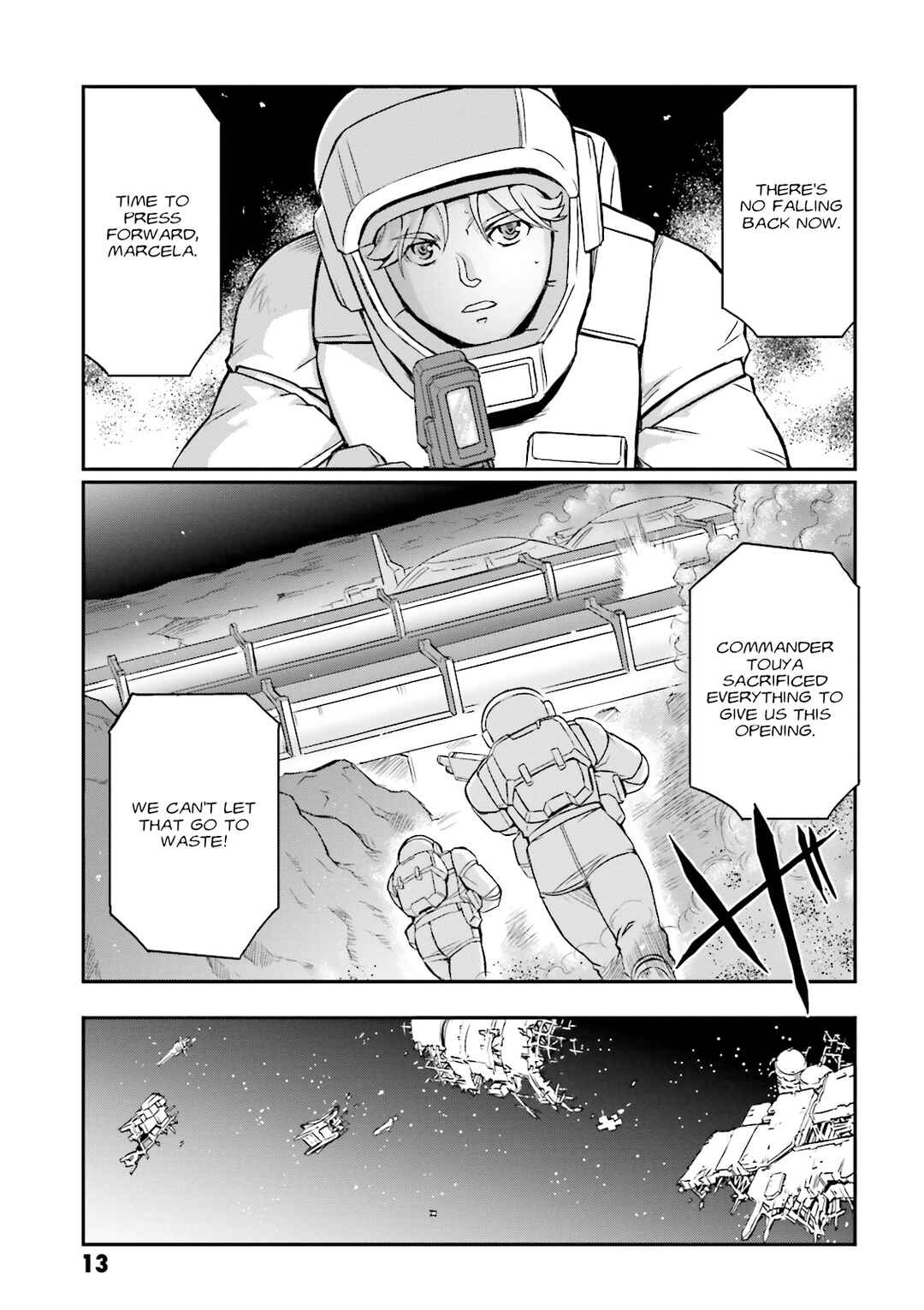 Page 12 Chapter 24 Mobile Suit Gundam MSV-R Legend of the Universal Century Heroes: The Fabulous Shin Matsunaga